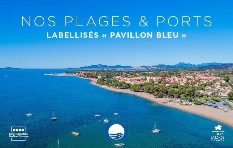 Apartament Coquet Studio Avec Belle Terrasse La Londe-les-Maures Zewnętrze zdjęcie